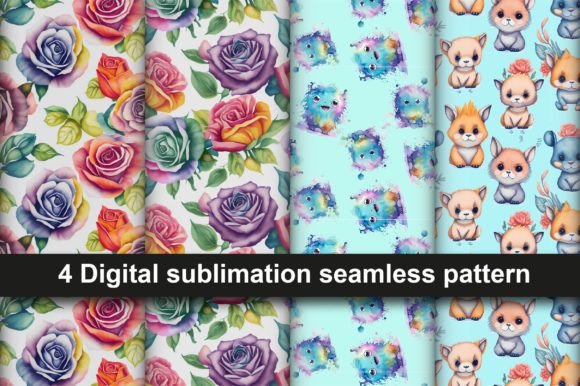 Download Digital Sublimation Seamless Pattern - Digital sublimation Collection