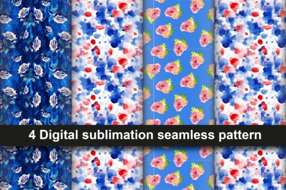 Download Digital Sublimation Rose Seamless - Digital sublimation Collection