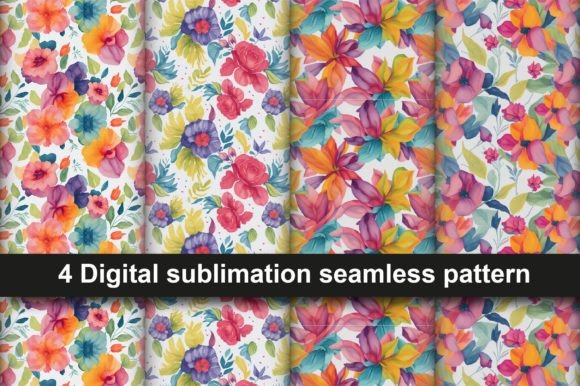 Download Digital Sublimation Flower Seamless - Digital sublimation Collection